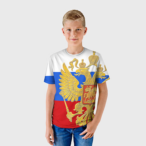 Детские футболки с символикой России