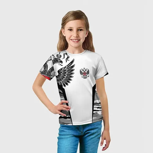 Детские футболки с символикой России