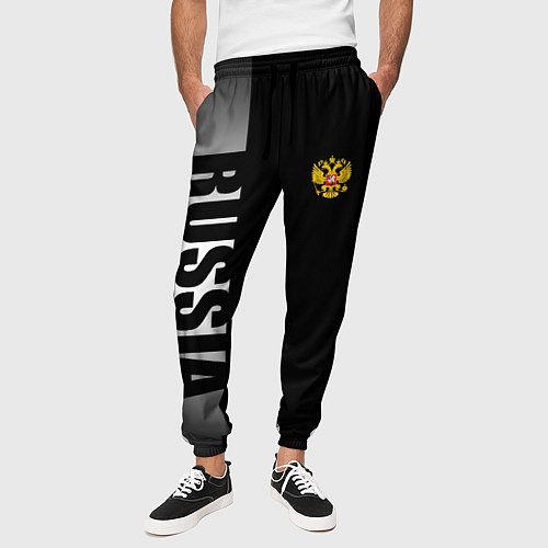 Мужские брюки с символикой России