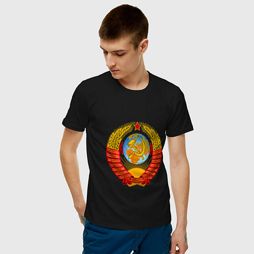 Хлопковые футболки с символикой России