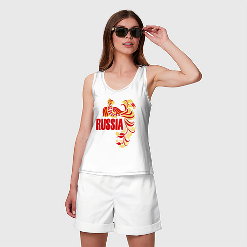 Майки-безрукавки с символикой России