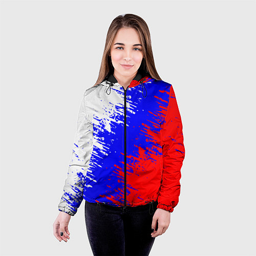 Женские куртки с символикой России