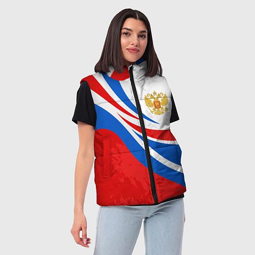 Женские жилетки с символикой России