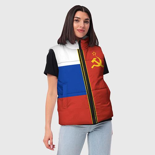 Женские жилетки с символикой России