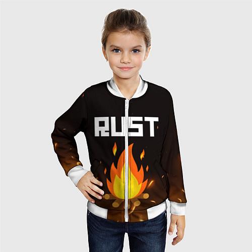 Детские куртки-бомберы Rust