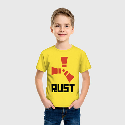 Детские хлопковые футболки Rust