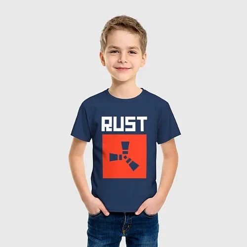 Детские хлопковые футболки Rust