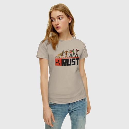 Женские футболки Rust