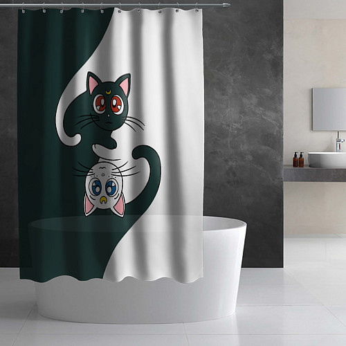 Шторки для душа Сейлор Мун