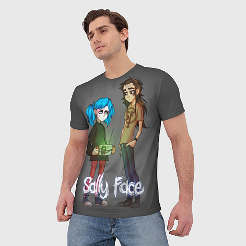 Мужские 3D-футболки Sally Face