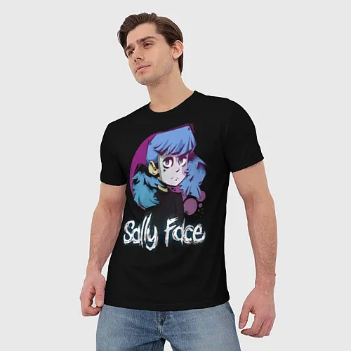 Мужские 3D-футболки Sally Face