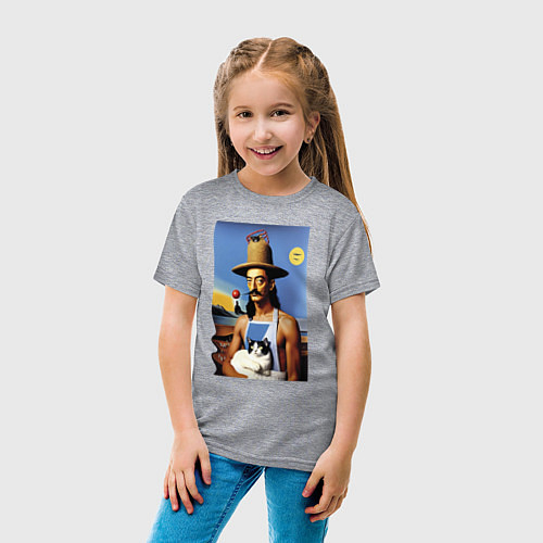 Детские хлопковые футболки Сальвадор Дали