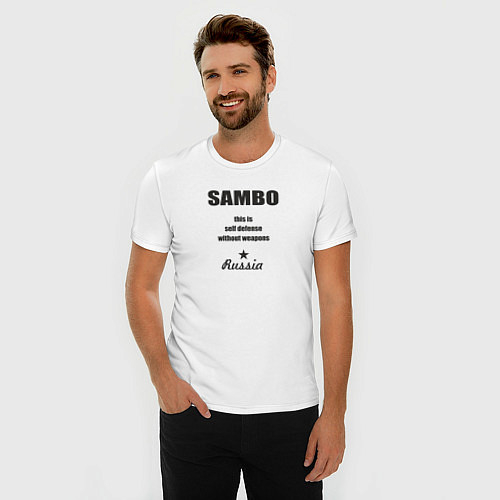 Мужские футболки для самбо