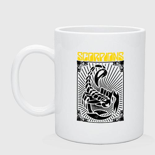 Кружки керамические Scorpions