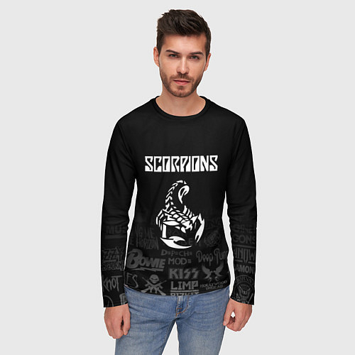 Мужские футболки с рукавом Scorpions
