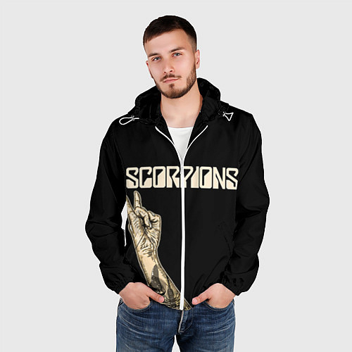 Ветровки с капюшоном Scorpions