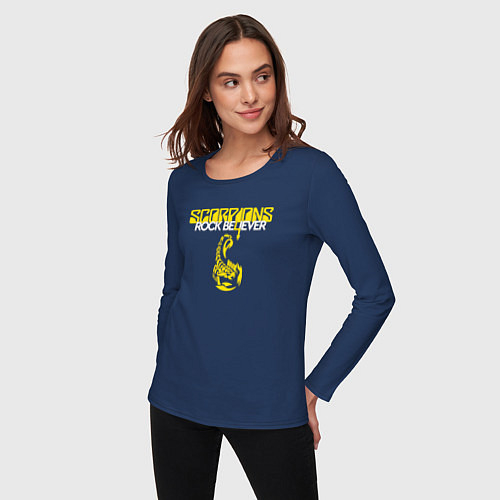 Женские футболки с рукавом Scorpions