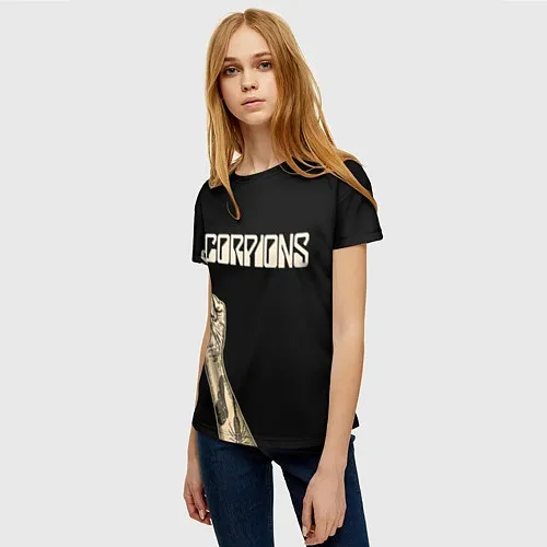 Женские футболки Scorpions
