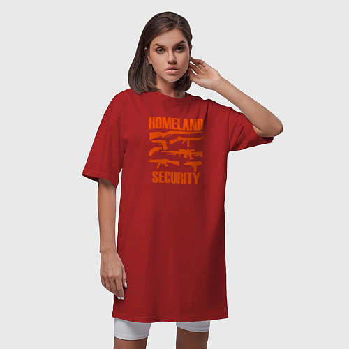 Женские футболки для охранника
