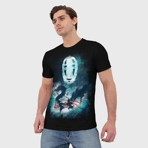 Мужские 3D-футболки Унесенные призраками