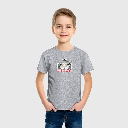 Детские хлопковые футболки SENPAI