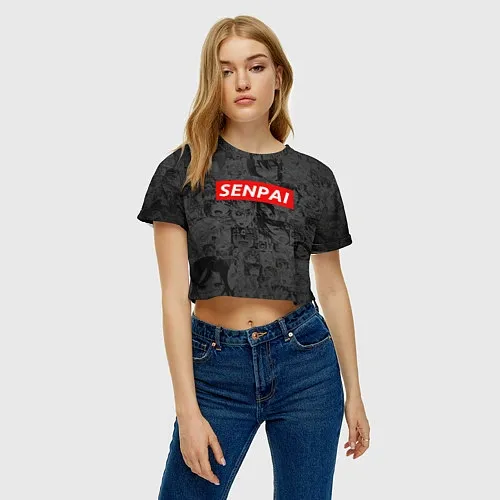Женские укороченные футболки SENPAI