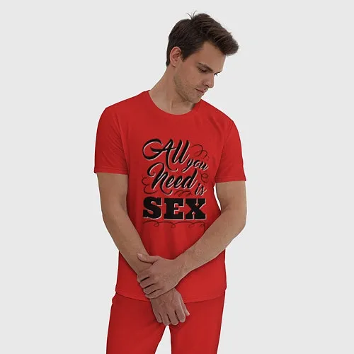 Мужские пижамы с сексуальными надписями