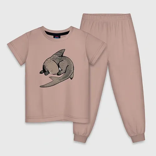 Детские пижамы с акулами