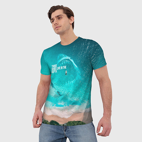 Мужские футболки с акулами