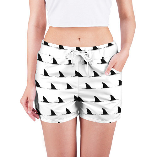 Женские шорты с акулами