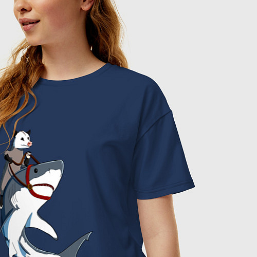 Женские футболки с акулами