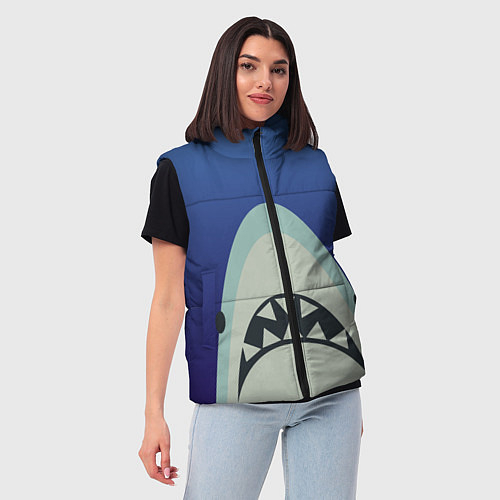 Женские жилетки с акулами