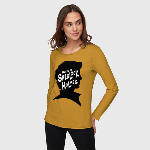 Женские футболки с рукавом Шерлок