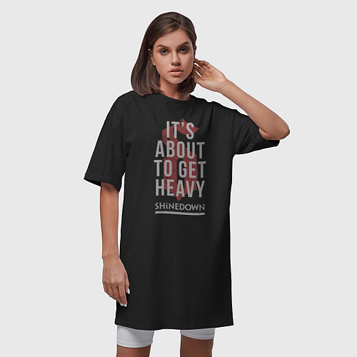 Женские длинные футболки Shinedown