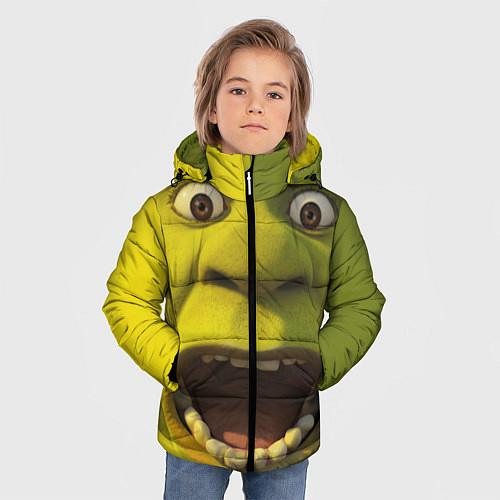 Детские зимние куртки Шрек