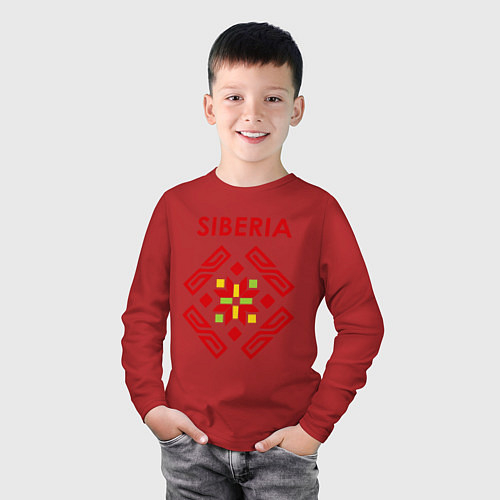 Детские футболки с рукавом Сибири