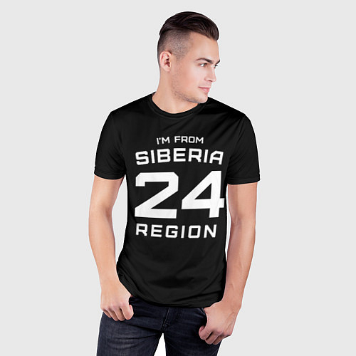 Мужские 3D-футболки Сибири