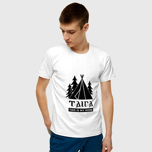Мужские хлопковые футболки Сибири