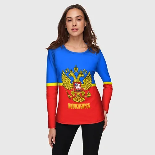 Женские футболки с рукавом Сибири