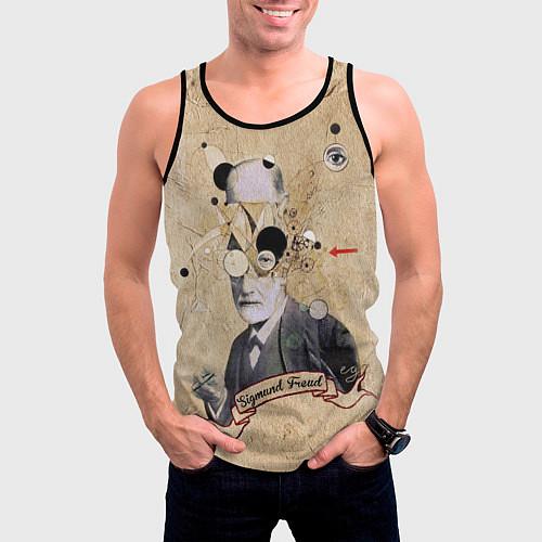 Мужские майки-безрукавки Зигмунд Фрейд