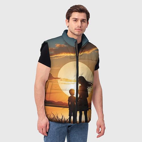 Мужские жилетки сестре