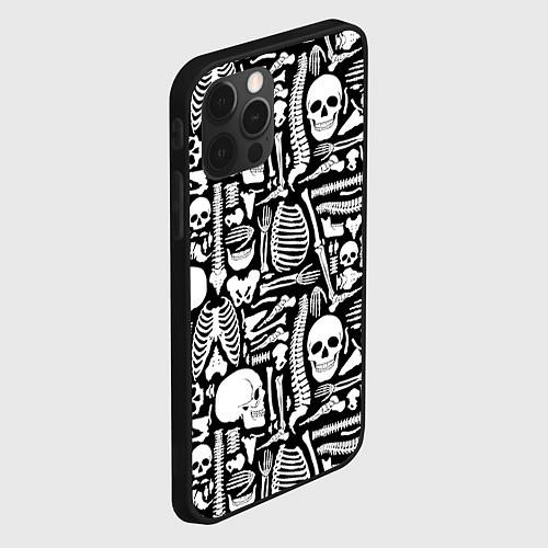 Чехлы iPhone 12 series со скелетами