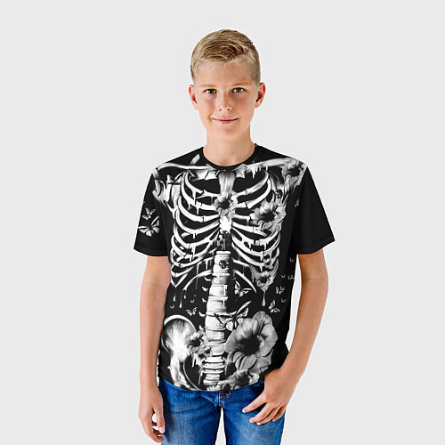 Детские футболки со скелетами