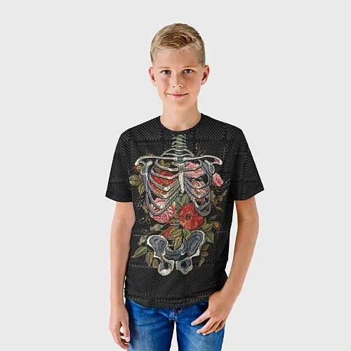 Детские футболки со скелетами