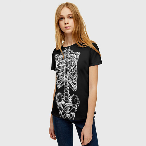 Женские футболки со скелетами