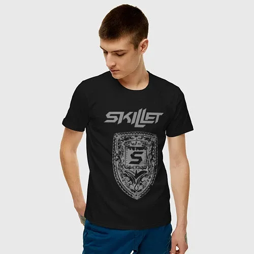 Мужские хлопковые футболки Skillet