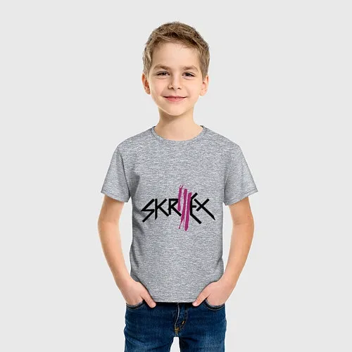 Детские хлопковые футболки Skrillex