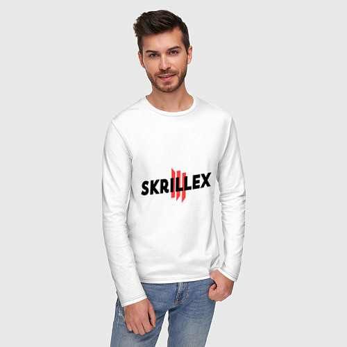 Мужские футболки с рукавом Skrillex