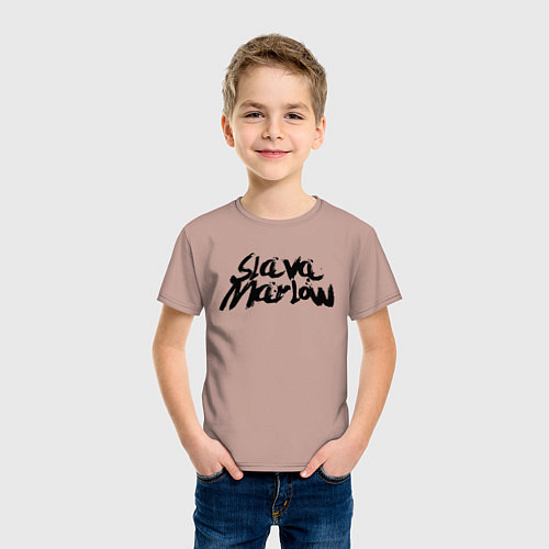 Детские хлопковые футболки SLAVA MARLOW