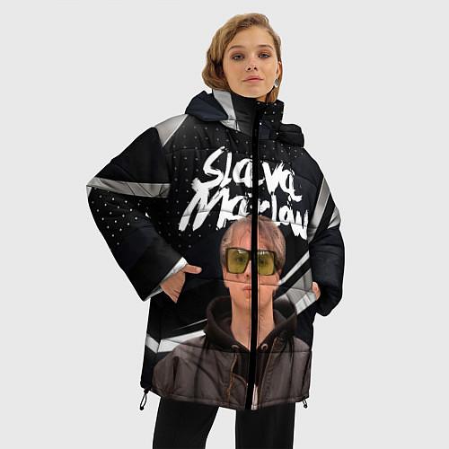 Женские куртки с капюшоном SLAVA MARLOW